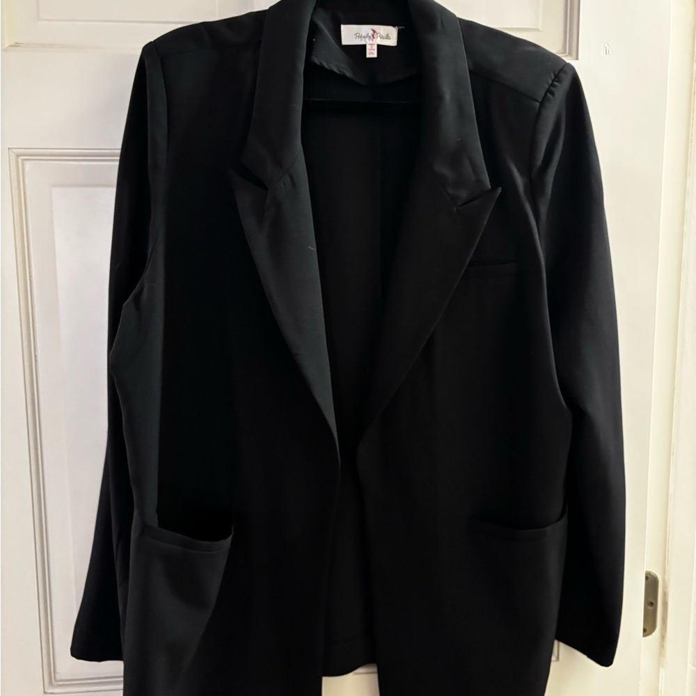 Studio Y Classic Black Women's Blazer